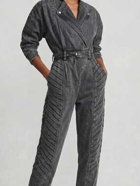 Milla Jumpsuit en Black Vintageretrofete